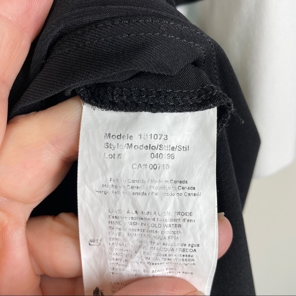 Joseph Ribkoff Cold Shoulder Slinky Tunic with Pockets 4 - Picture 7 of 9